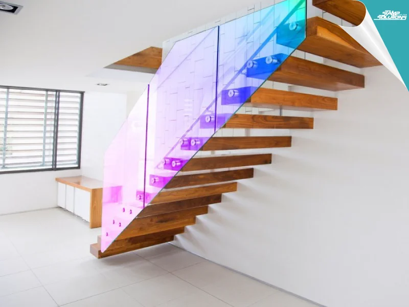 DCH 426 Blue red dichroic film